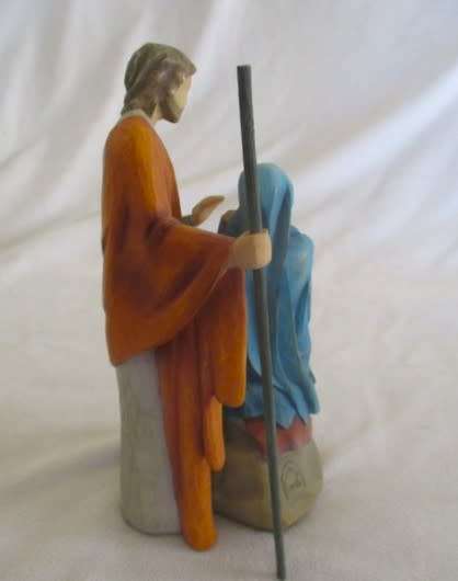 FOR ALLANNA MARRIOTT ONLY   GENUINE SIGNED SUSAN LORDI WILLOW TREE HOLY FAMILY STATUE (VINTAGE 2010)
