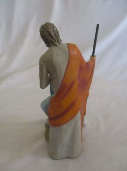 FOR ALLANNA MARRIOTT ONLY   GENUINE SIGNED SUSAN LORDI WILLOW TREE HOLY FAMILY STATUE (VINTAGE 2010)