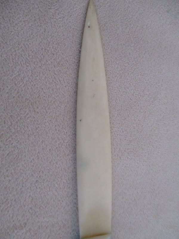 Vintage hand painted Chinese letter opener in original box