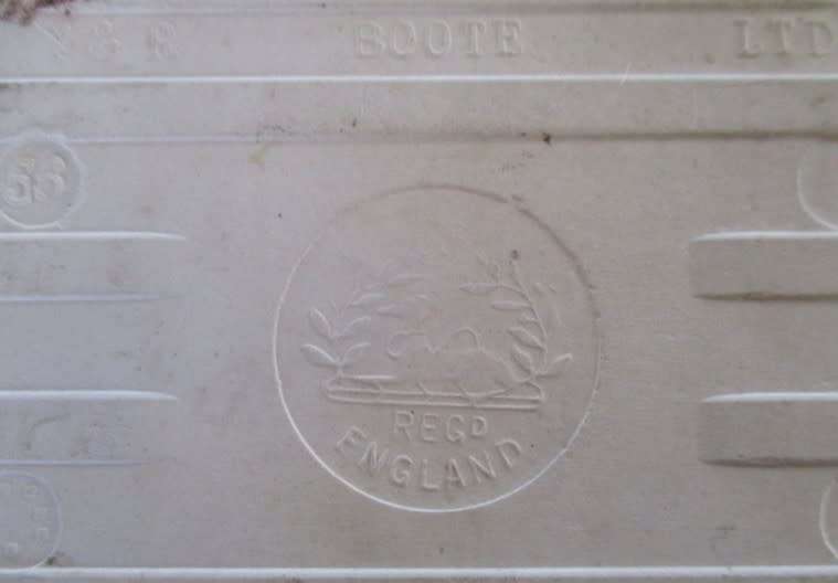 VINTAGE T & R BOOTE, ENGLAND TILE - OFF TO WIDECOMBE FAIR