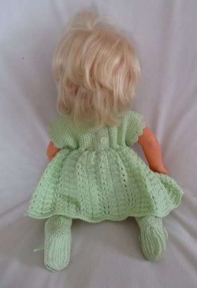 Beautiful First Love Baby Love twisty body doll holding her own vintage dolly