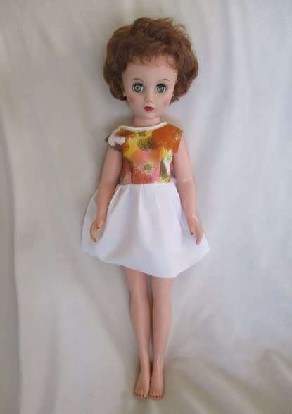 Vintage 1950`s Roberta Doll co. teenage doll - 49cm tall