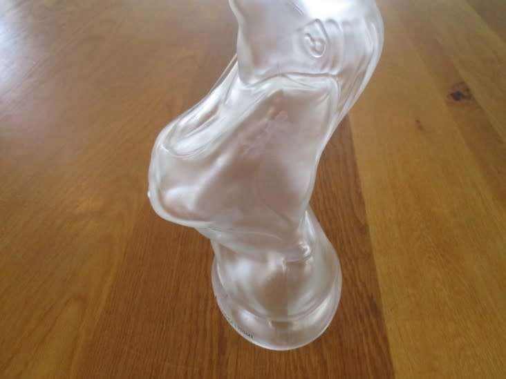 An interesting and unusual Luvoa vodka bottle