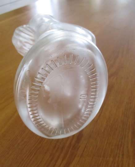 An interesting and unusual Luvoa vodka bottle
