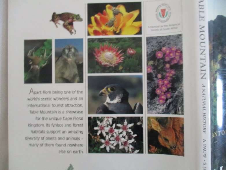 Table Mountain A natural History by Anton Pauw and Steven Johnson - excellent condition