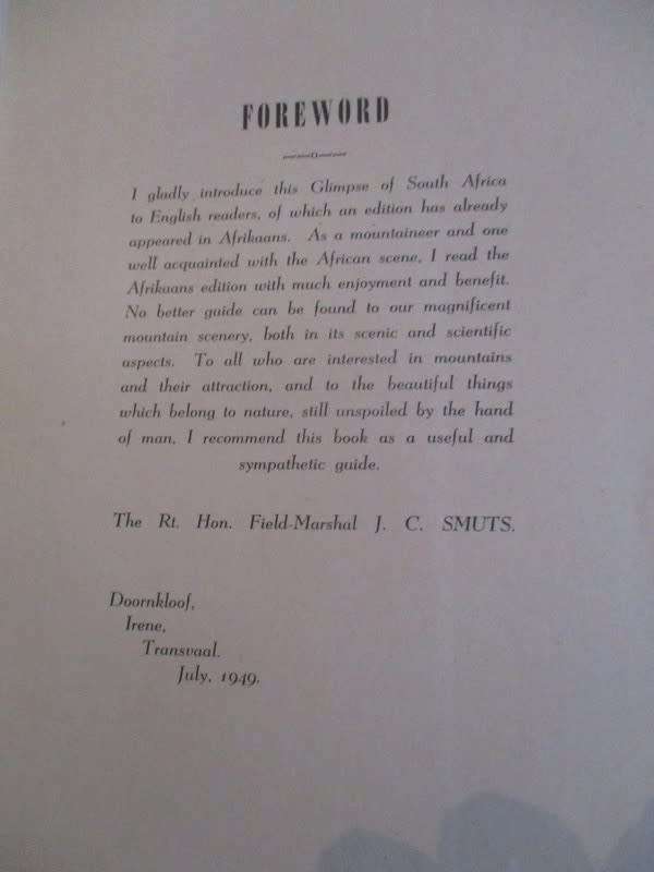Unravelling the surface history of SA - A Glimpse of South Africa, M.S. Taljaard (prof of geology)