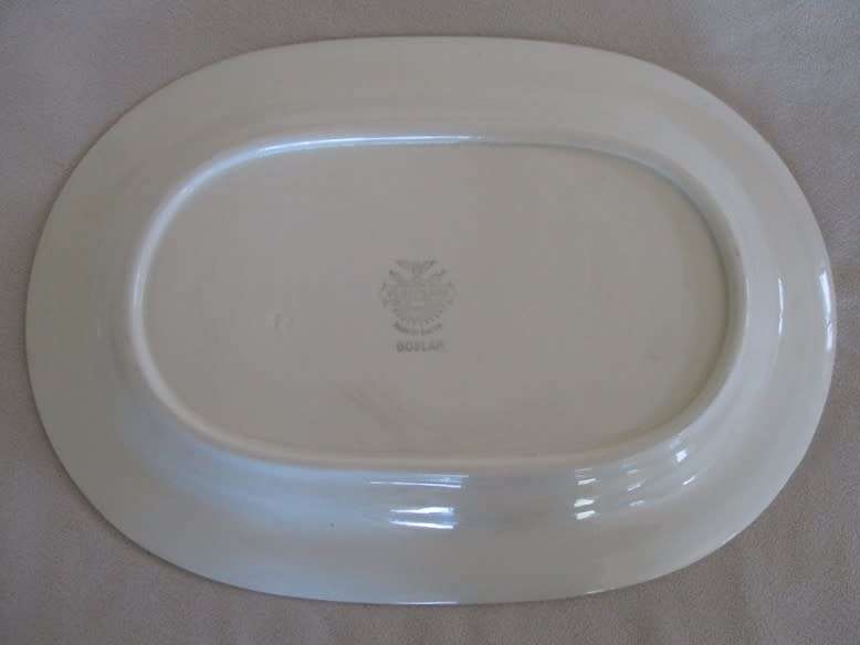 Two vintage Villeroy & Boch sandwich platters - Goslar pattern