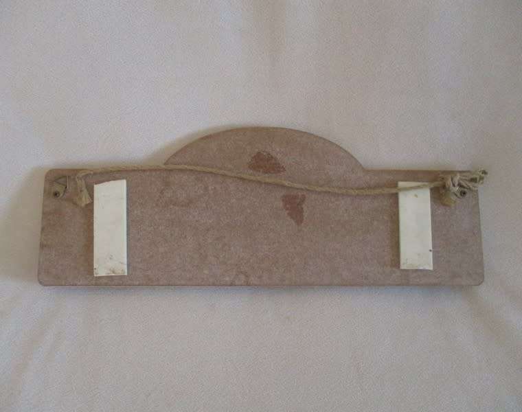 A touch of retro for the kitchen - cute wooden dish cloth rack