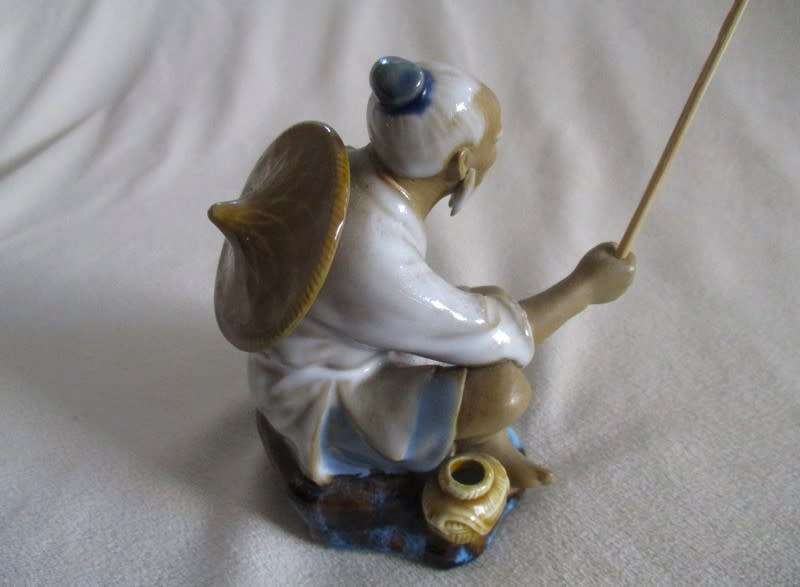 Vintage Chinese mudman figurine