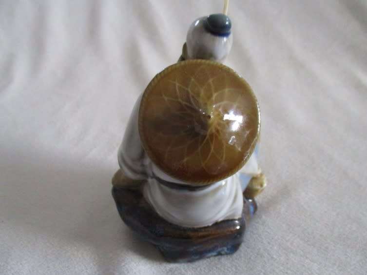 Vintage Chinese mudman figurine