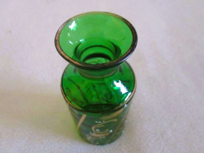 Vintage hand painted Egyptian perfume bottle (Ahmed Soliman)