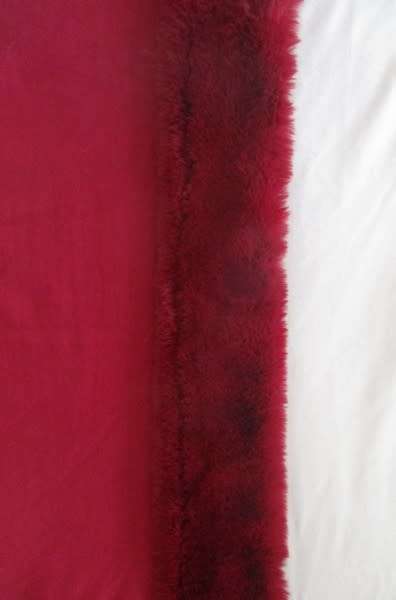 A really beautiful, unique "Semi Wild" cloak/shawl with bunny soft artificial fur trim