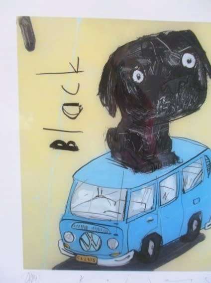 2. Limited edition framed, signed and numbered print (19/70) by  David Kuijers. Value R1500-R2000