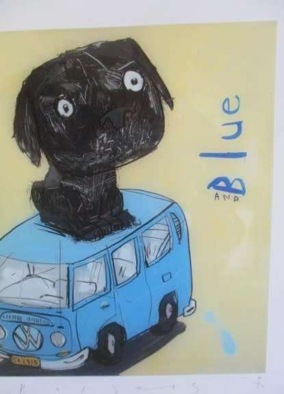2. Limited edition framed, signed and numbered print (19/70) by  David Kuijers. Value R1500-R2000