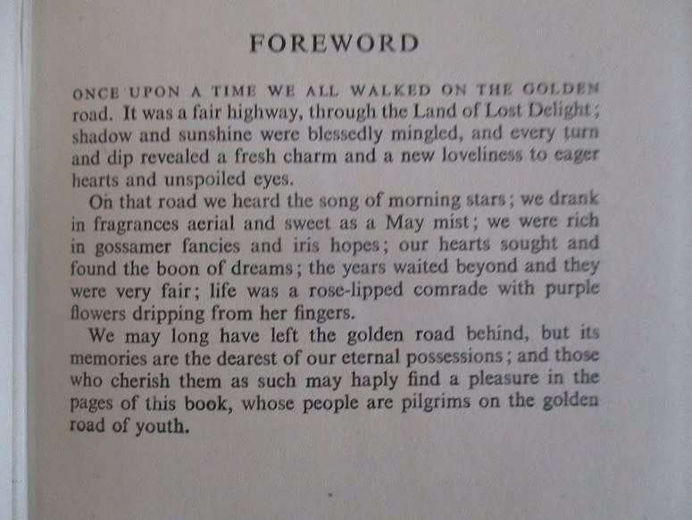 1946 - The Golden Road - LM Montgomery (author of Anne of Green Gables)