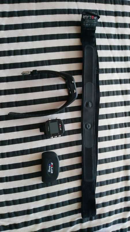 Polar A300 + Heartrate monitor and chest strap