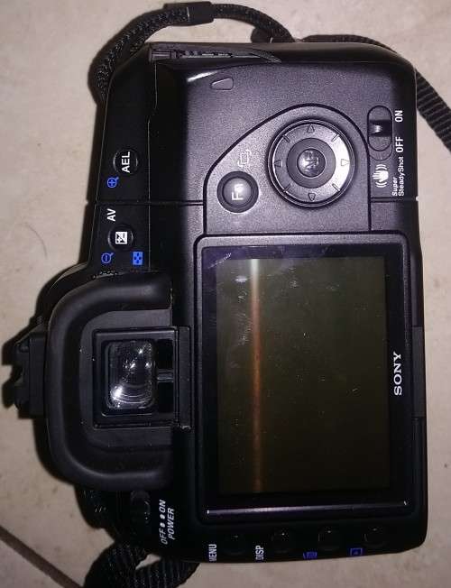 Sony a200 dSLR Camera with two lenses plus extras