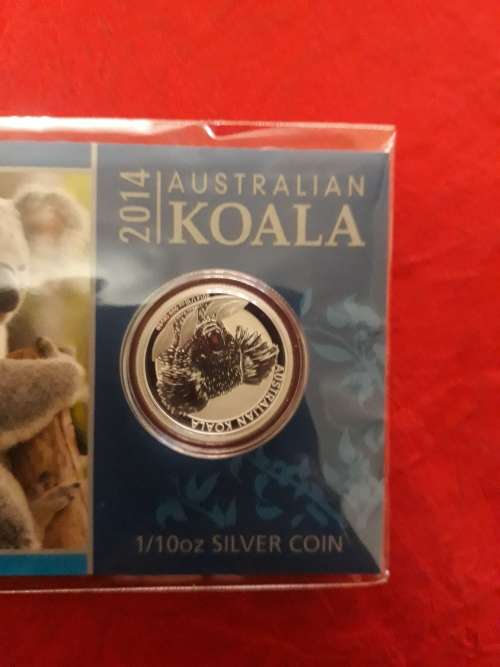 2014 Australian Koala 1/10oz Silver coin