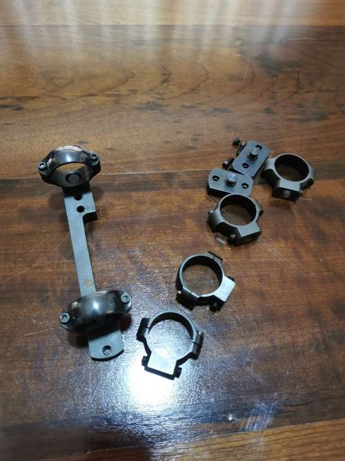 Scope rings 25mm and bases