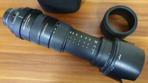 SIGMA DG 50-500mm F/4.5-6.3 APO HSM Canon Lens