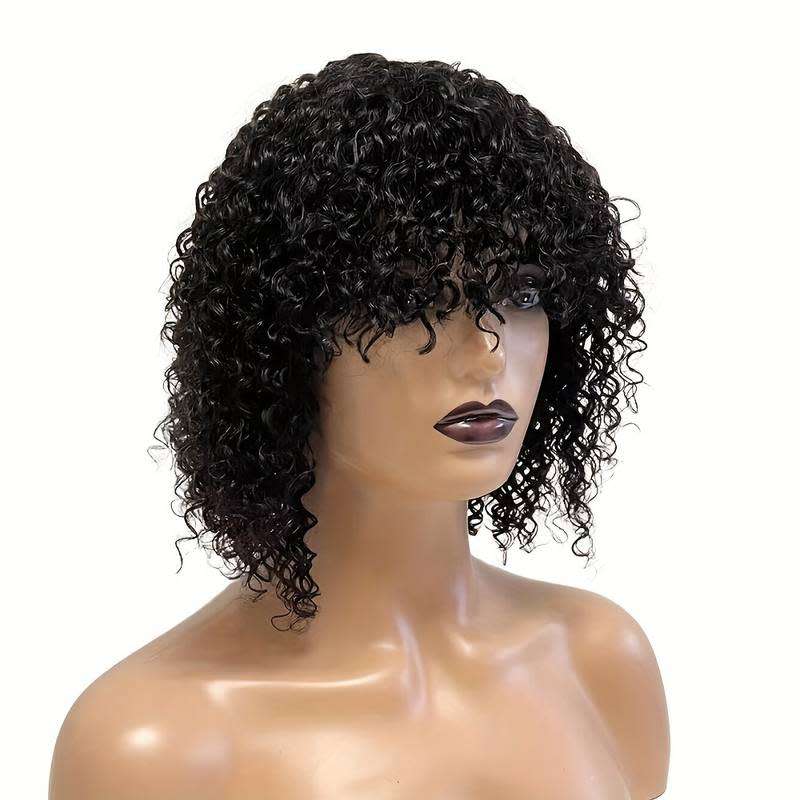 Kinky Curly Short Brazilian Human Hair