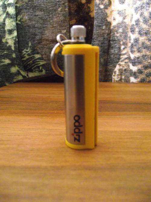 Fire Starter Flint Match Lighter Plastic Cylinder