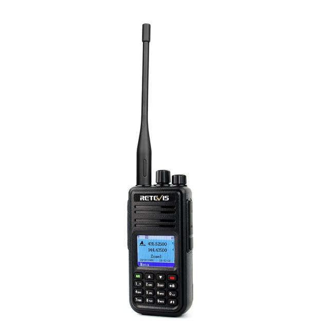 RETEVIS RT3S 136-174MHz + 400-480MHz 3000CH Handheld DMR Digital Two Way Radio Walkie Talkie