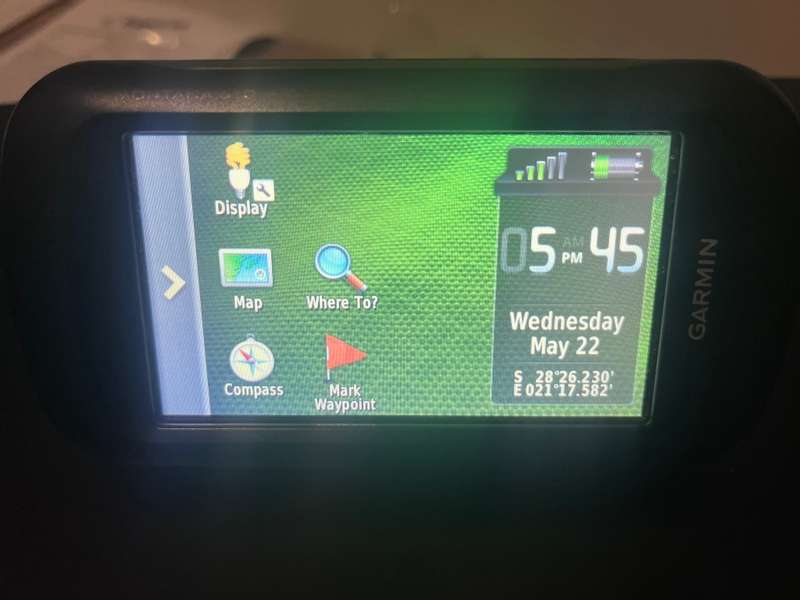 Garmin Montana 610 GPS