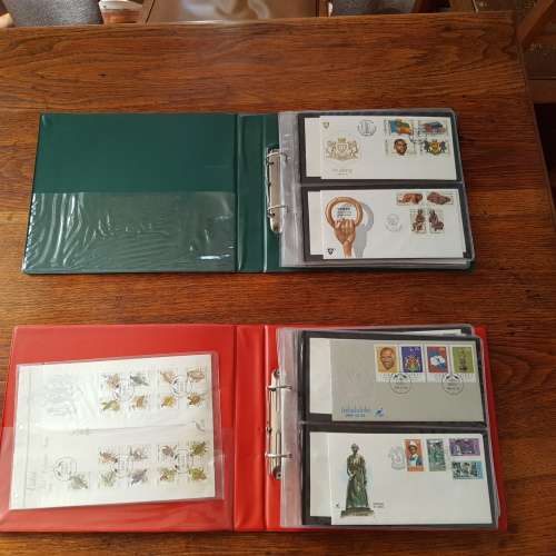 4x FDC ALBUMS! Bophuthatswana, Venda, Ciskei - glory box!