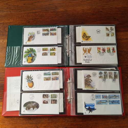 4x FDC ALBUMS! Bophuthatswana, Venda, Ciskei - glory box!