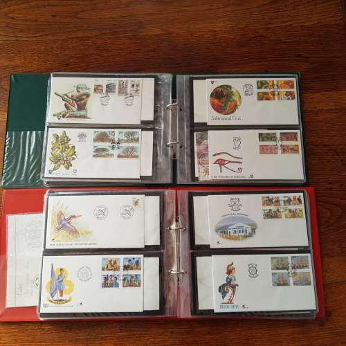 4x FDC ALBUMS! Bophuthatswana, Venda, Ciskei - glory box!