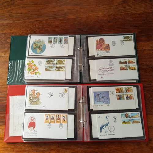 4x FDC ALBUMS! Bophuthatswana, Venda, Ciskei - glory box!