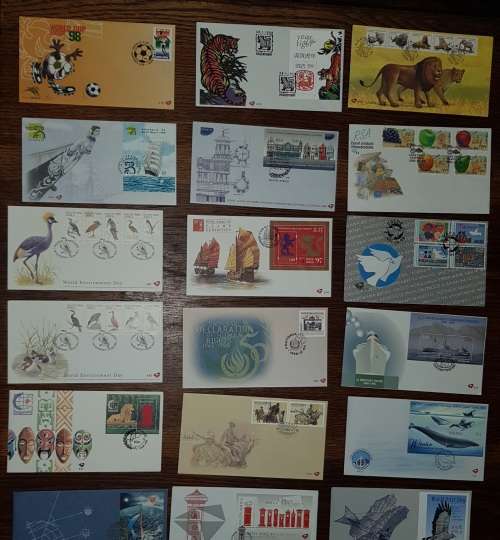 HIGHER-VALUE RSA FDCs (and nice album with many blank pages!!!!)