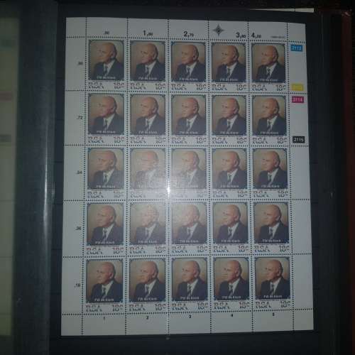 LOTS OF RSA FULL SHEETS