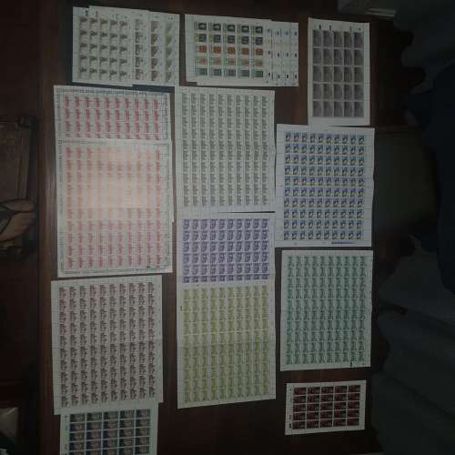 LOTS OF RSA FULL SHEETS