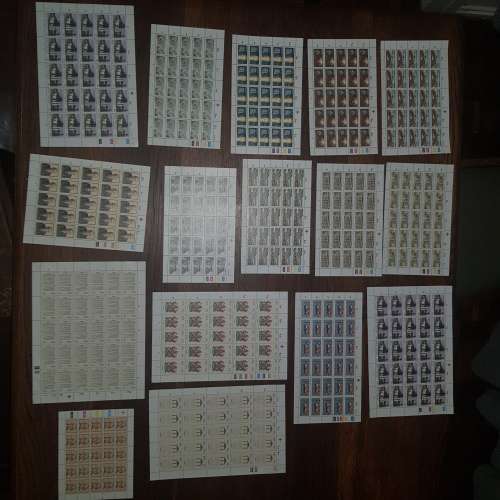 LOTS OF RSA FULL SHEETS