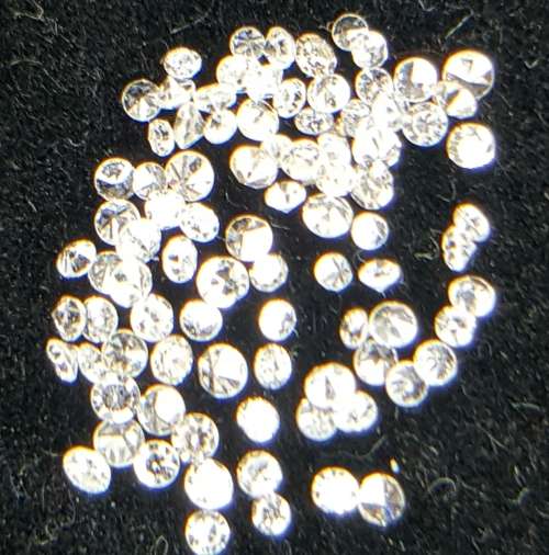 (+/-)0.025 pointers mixed round brilliant and single cuts diamonds Colour Mixed (D to M)