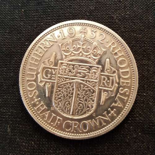 HALF CROWN 1932 SILVER COIN
