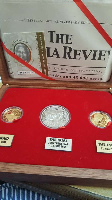 LILIESLEAF  A PLACE OF LIBERATION  MEMORY AND LEGACY SET GOLD AND SILVER