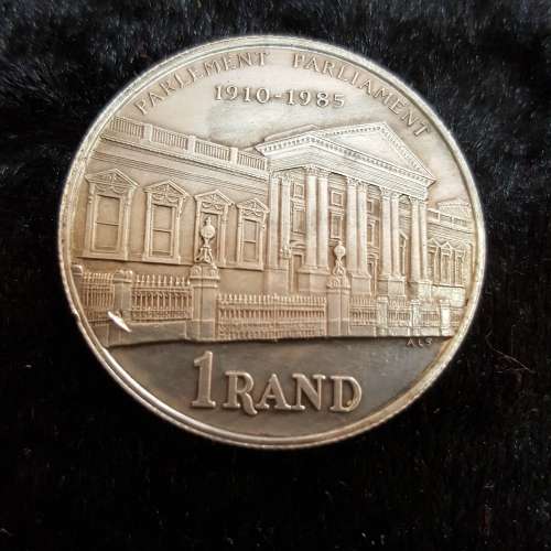 South Africa  1 Rand 1985 Silver (.800)