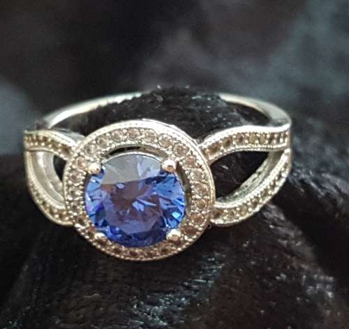 Beautiful  Silver  Dress  Ring