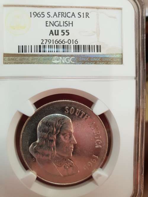 1965  S.AFRICA  S1R  ENG. AU 55