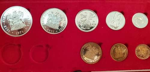 1971 Long Proof Sets ( With out gold )