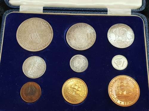 SAM SHORT  PROOF SET WITH OUT  GOLD 1952