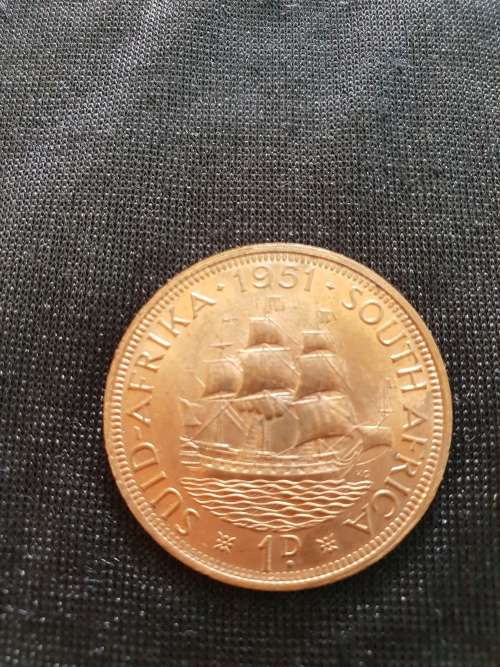 SOUTH AFRICA  1D 1951