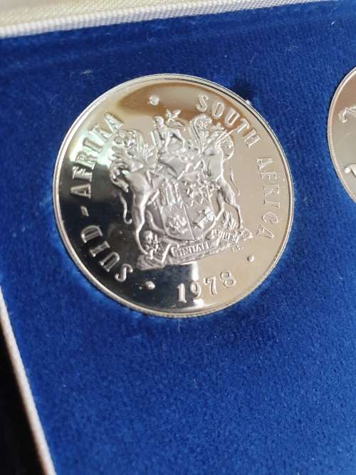 1978 SHORT PROOF SET   (SILVER 1 RAND ) WEIGHT 15g