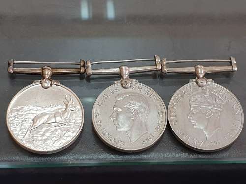 AFRICA SERVICE MEDAL 35383 V.P.LANCE 1 SILVER MEDAL ( WEIGHT 34.3 ) 925%