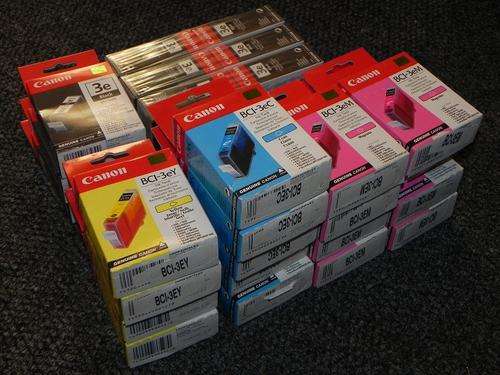 26x Genuine Canon Cartridges