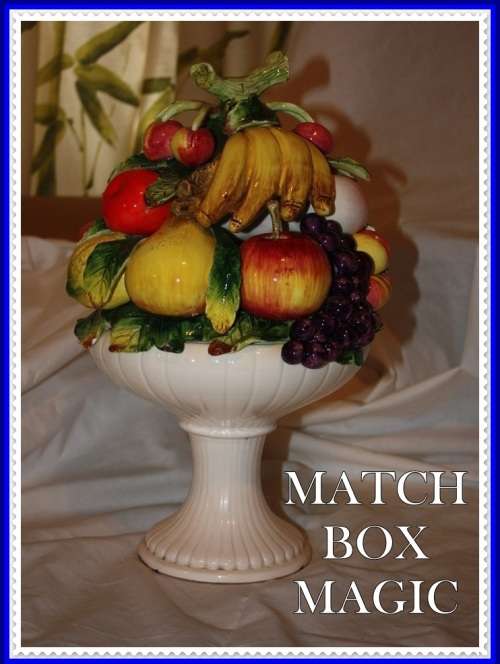 FANTASTIC LARGE FRUIT BOWL TABLE CENTER PIECE(D)