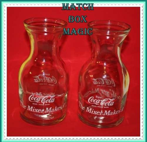 TWO COCA COLA THE MIXER MAKES IT KARAF,S BID IS FOR BOTH